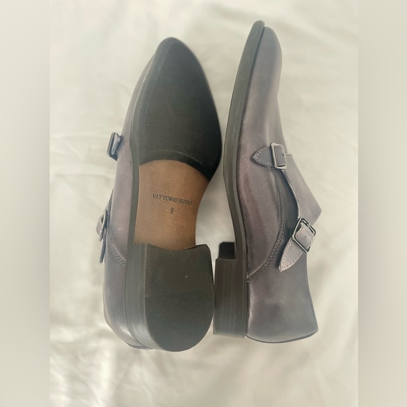 VITTORIO RUSSO MONK STRAP GRAY SIZE 9 - Picture 6 of 8